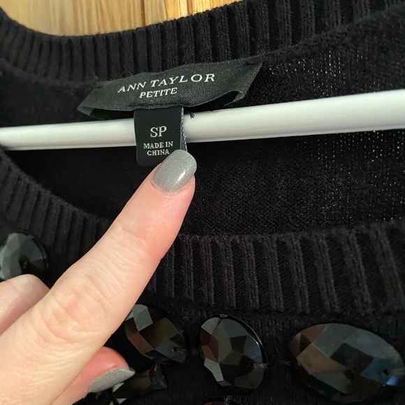 Ann Taylor Black Sweater Dress - Picture 5 of 6